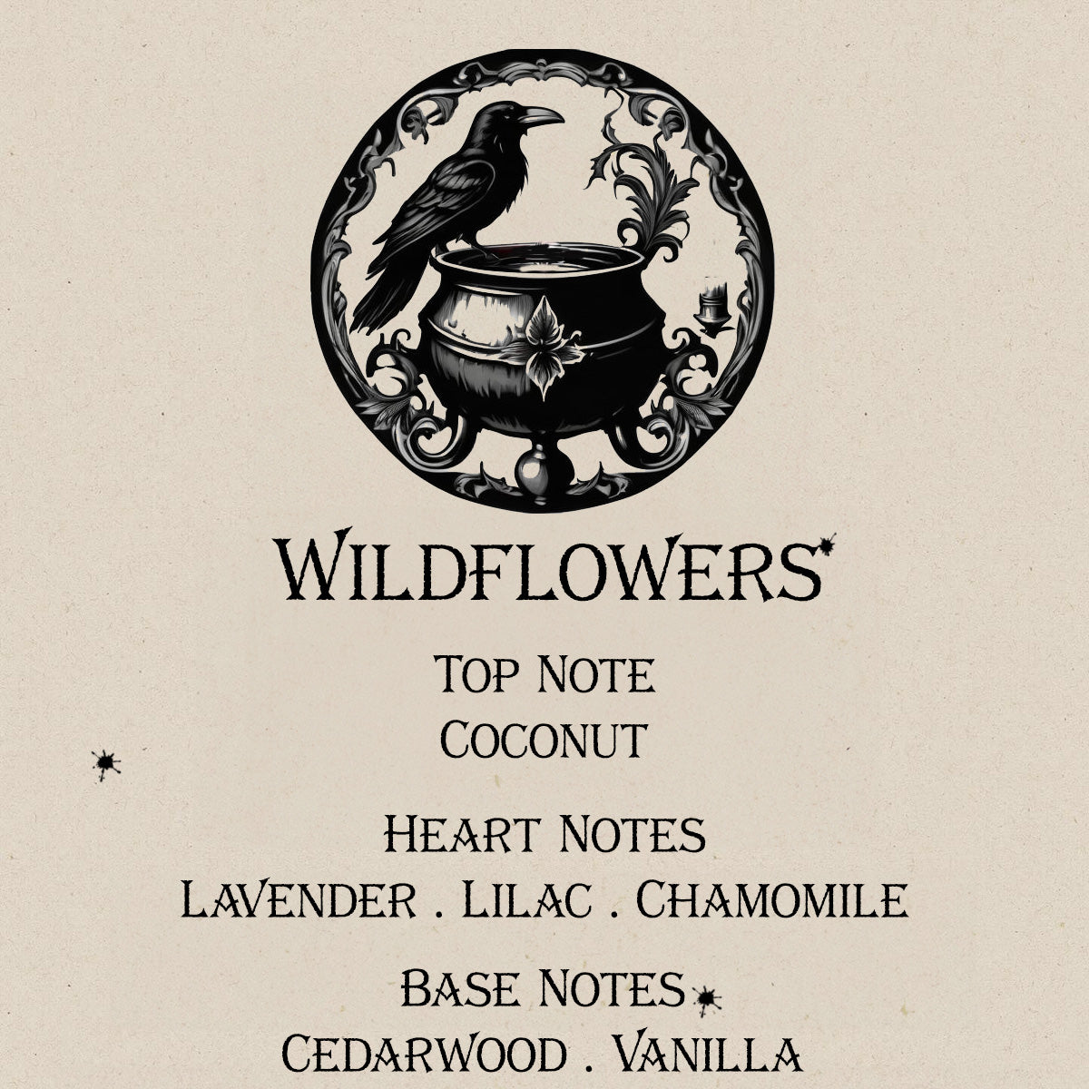 Wildflowers Candle